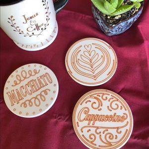 Coffee Themed Coasters